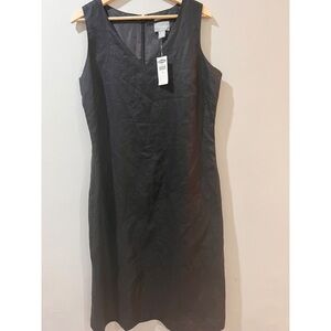 Vintage Old Navy 100% Linen Midi Dress